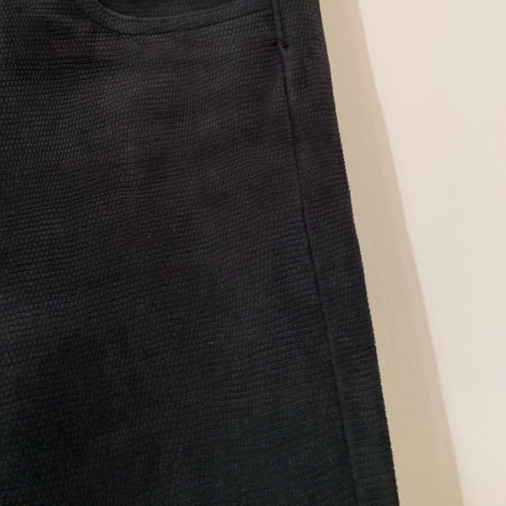 Helmut Lang 100% lamb’s leather black skinny pants trousers leggings 0 XS